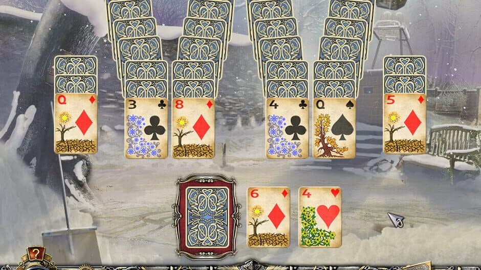 Скриншот 9 из Solitaire Mystery: Four Seasons
