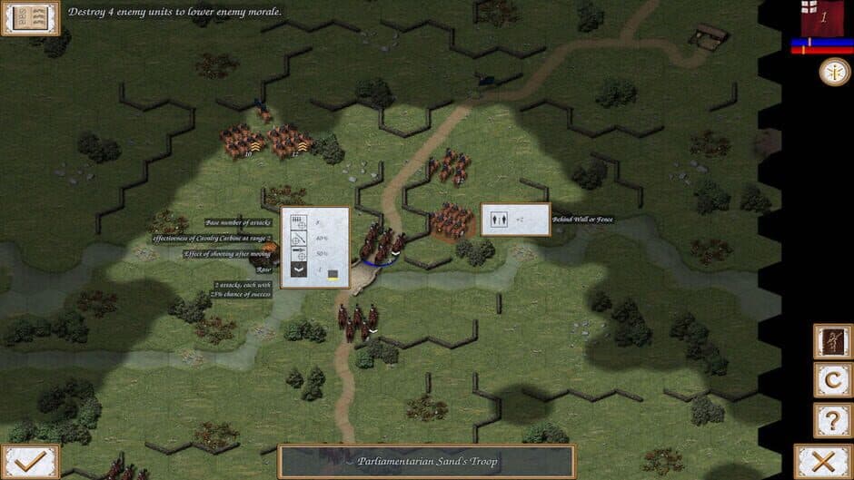 Скриншот 4 из Fire and Fury: English Civil War