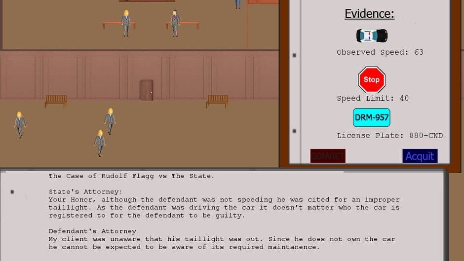 Скриншот 3 из Judged: A Court Simulator