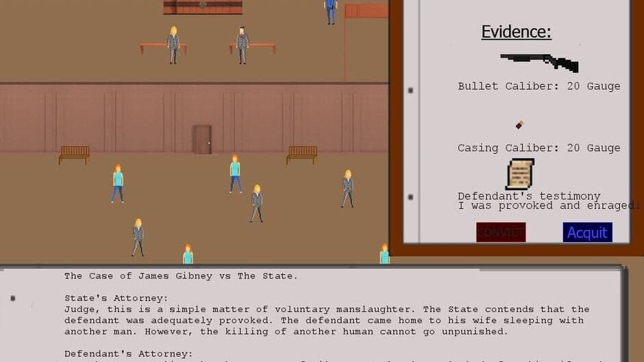 Скриншот 1 из Judged: A Court Simulator
