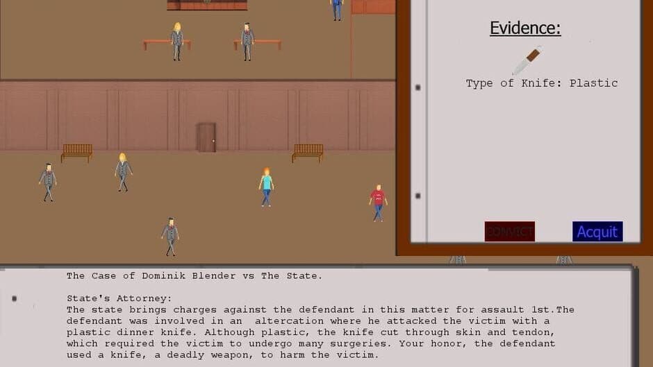 Скриншот 6 из Judged: A Court Simulator