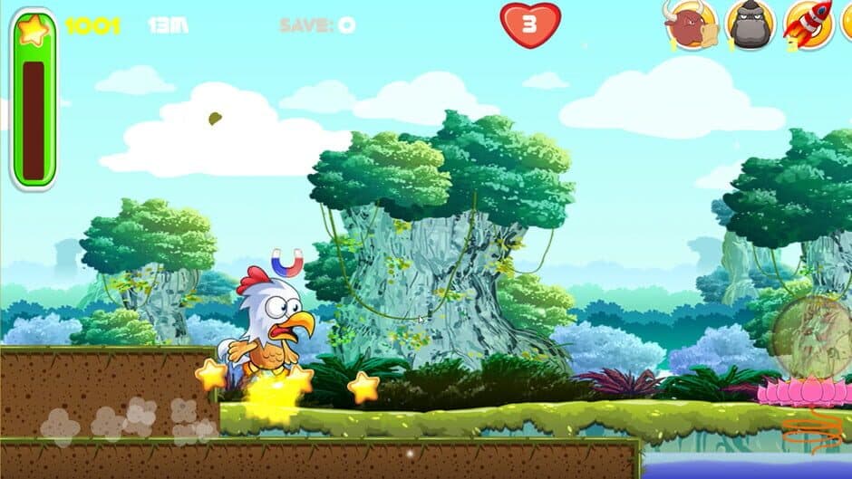 Скриншот 2 из Run, chicken, run!