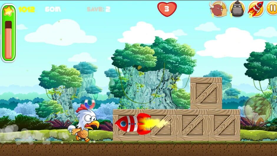 Скриншот 6 из Run, chicken, run!