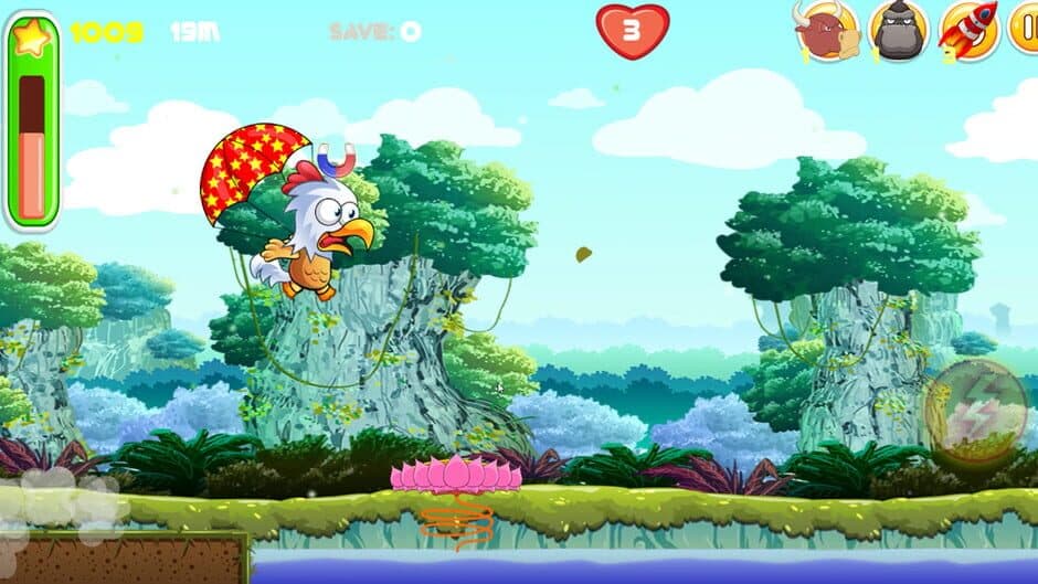 Скриншот 1 из Run, chicken, run!