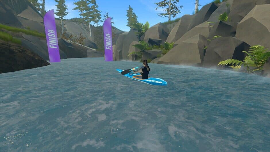 Скриншот 8 из DownStream : VR Whitewater Kayaking