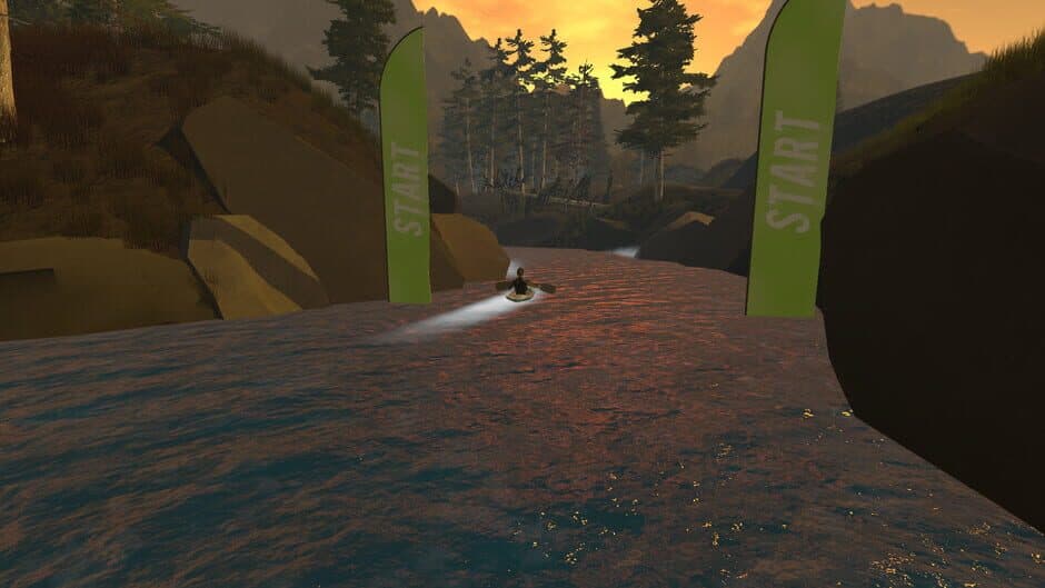 Скриншот 3 из DownStream : VR Whitewater Kayaking