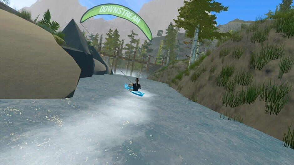 Скриншот 9 из DownStream : VR Whitewater Kayaking