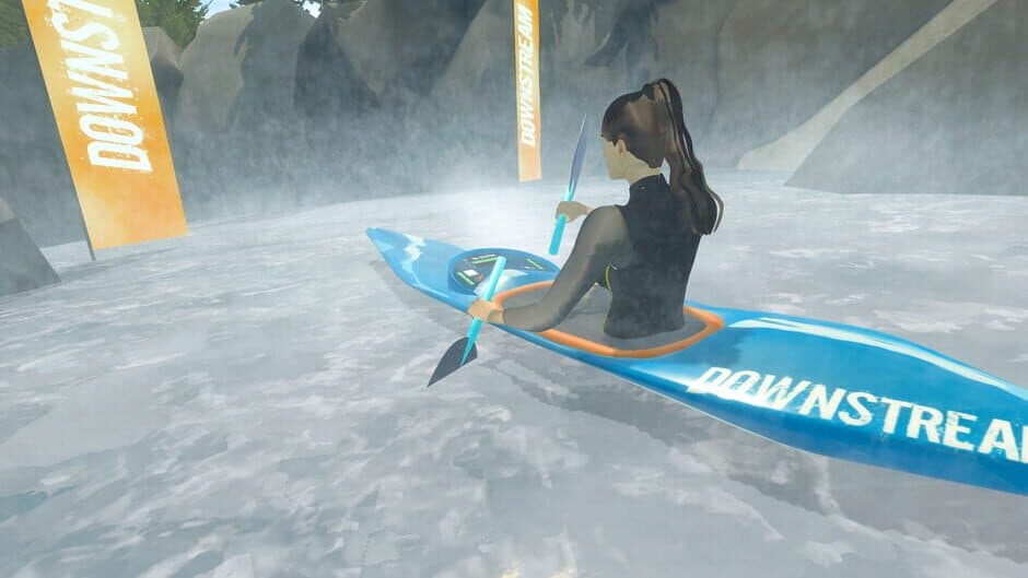 Скриншот 1 из DownStream : VR Whitewater Kayaking