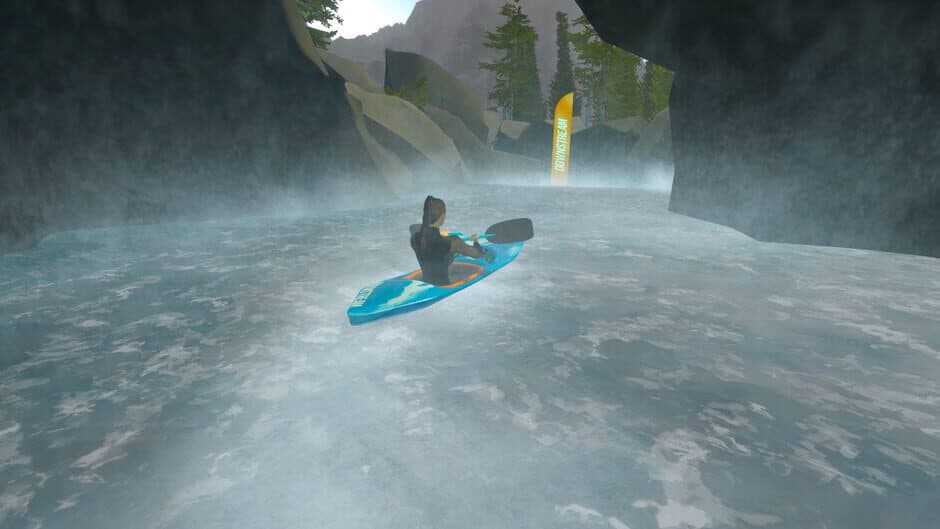 Скриншот 2 из DownStream : VR Whitewater Kayaking