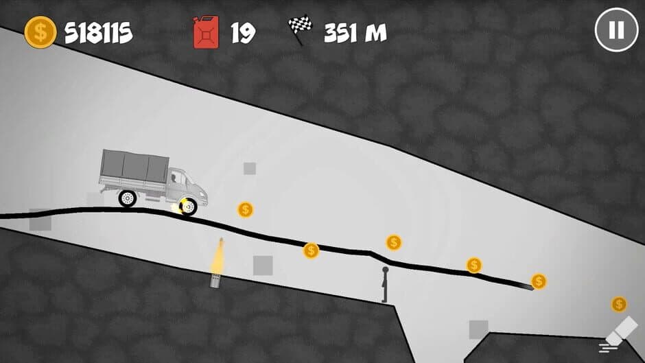 Скриншот 2 из Stickman Racer Road Draw 2