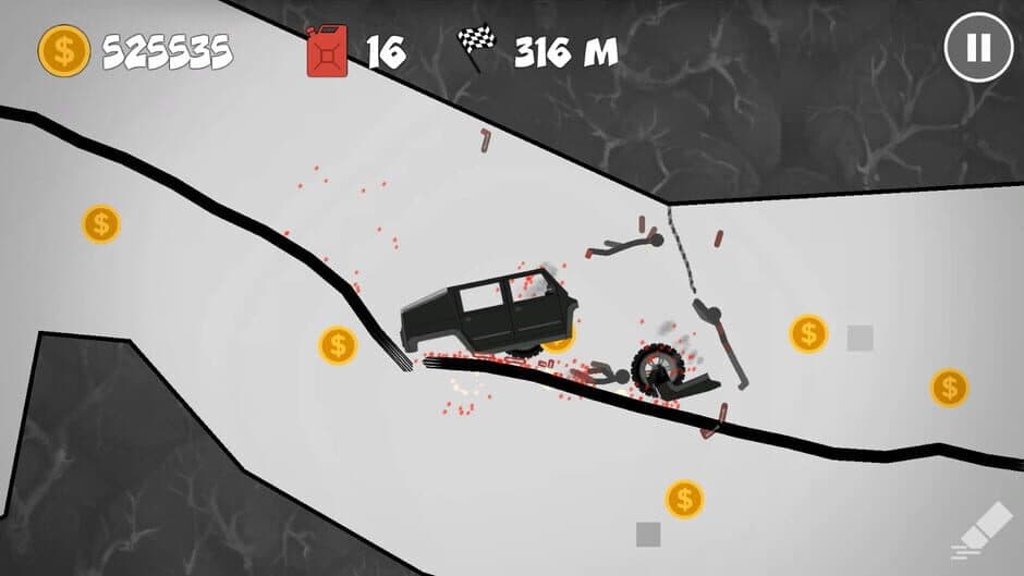 Скриншот 5 из Stickman Racer Road Draw 2