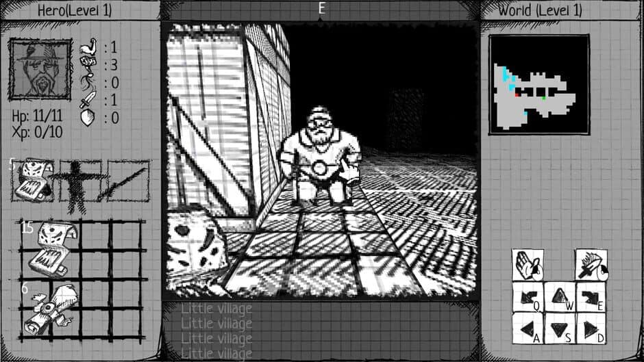 Скриншот 4 из Drawngeon: Dungeons of Ink and Paper
