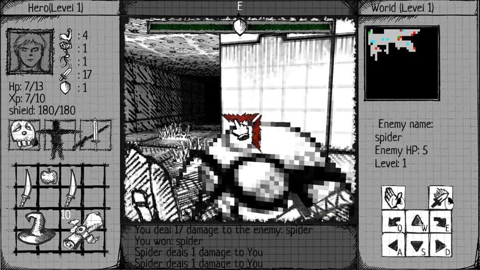Скриншот 9 из Drawngeon: Dungeons of Ink and Paper