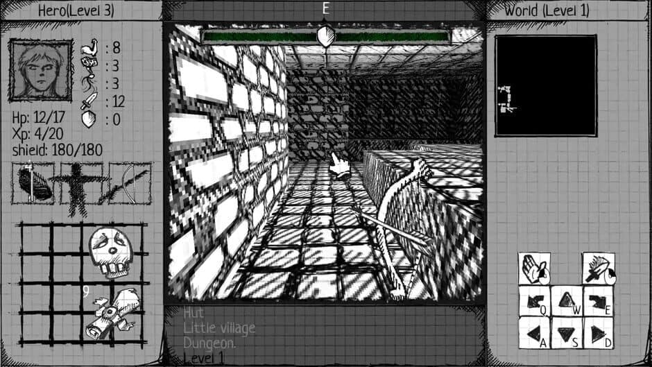 Скриншот 8 из Drawngeon: Dungeons of Ink and Paper