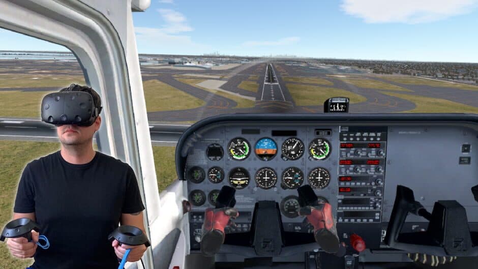 Скриншот 4 из VR Flight Simulator New York - Cessna