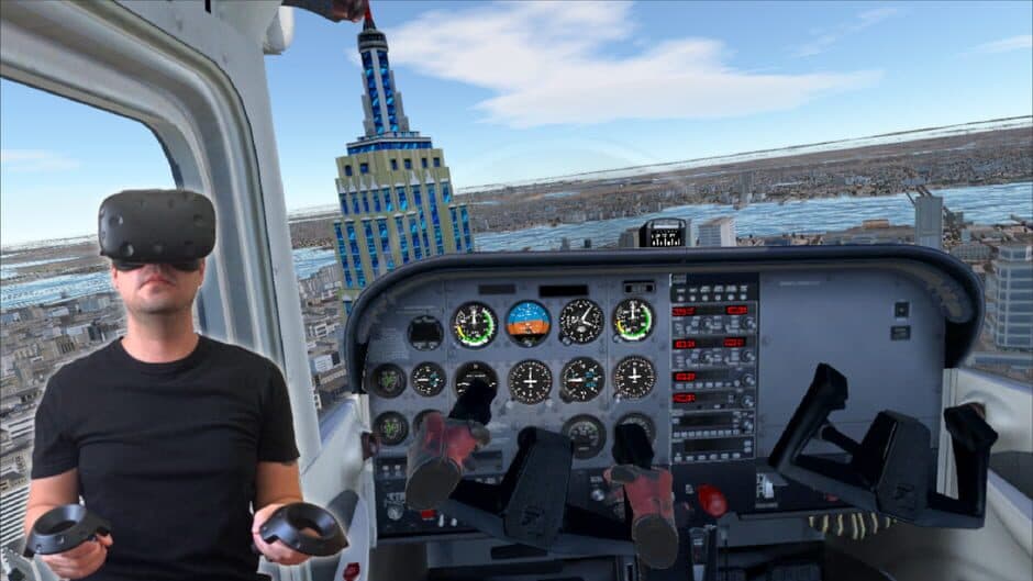Скриншот 6 из VR Flight Simulator New York - Cessna