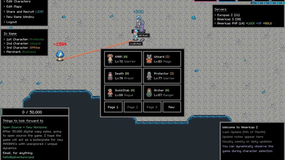 Скриншот 7 из Adventure Land: The Code MMORPG