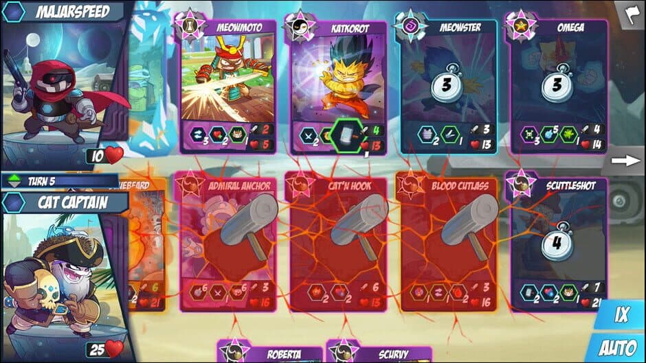 Скриншот 3 из Tap Cats: Battle Arena
