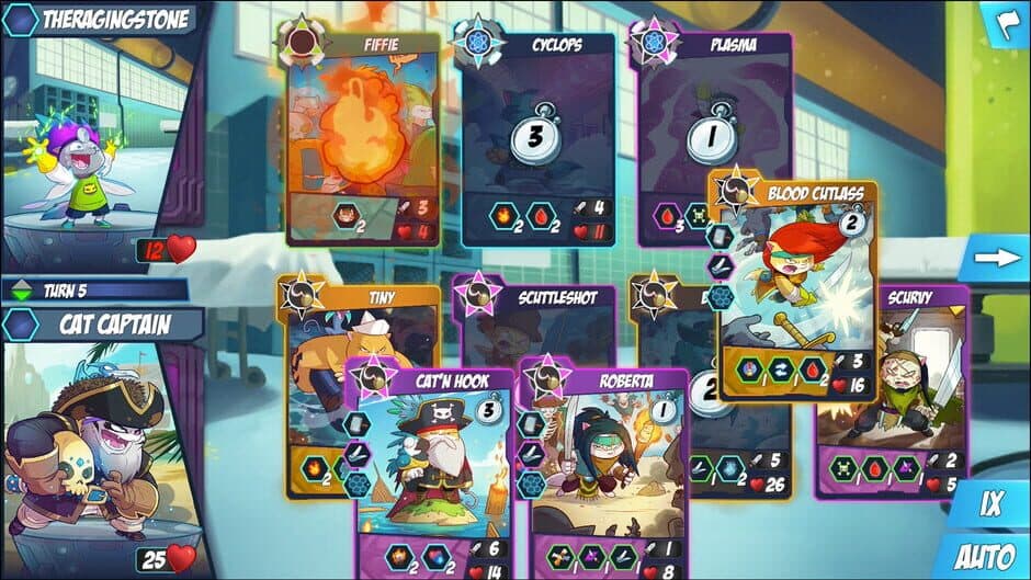 Скриншот 4 из Tap Cats: Battle Arena
