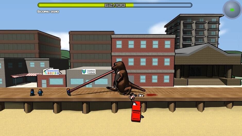 Скриншот 6 из Attack of the Giant Mutant Lizard