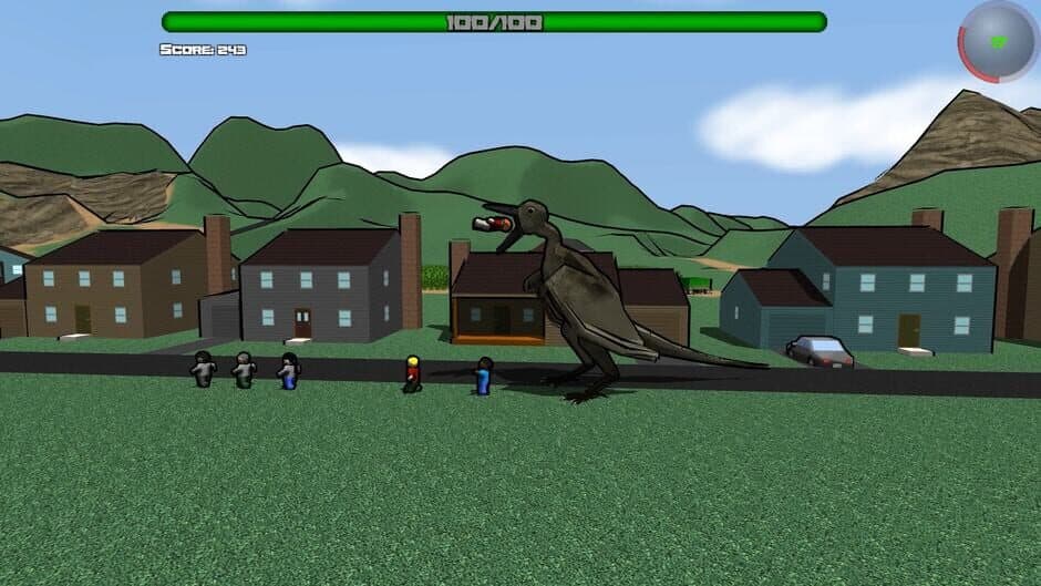 Скриншот 9 из Attack of the Giant Mutant Lizard