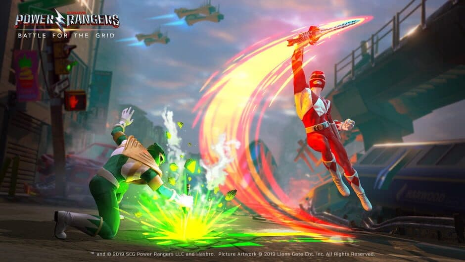 Скриншот 1 из Power Rangers: Battle for the Grid