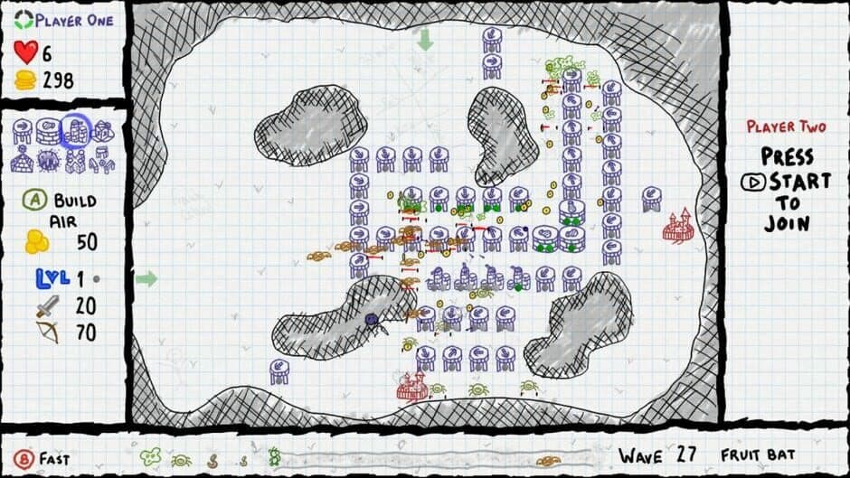 Скриншот 1 из Sketchy Tower Defense