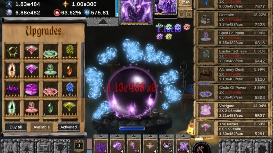 Скриншот 4 из Idle Wizard