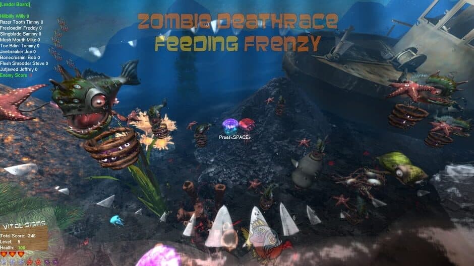 Скриншот 2 из Zombie Deathrace Feeding Frenzy