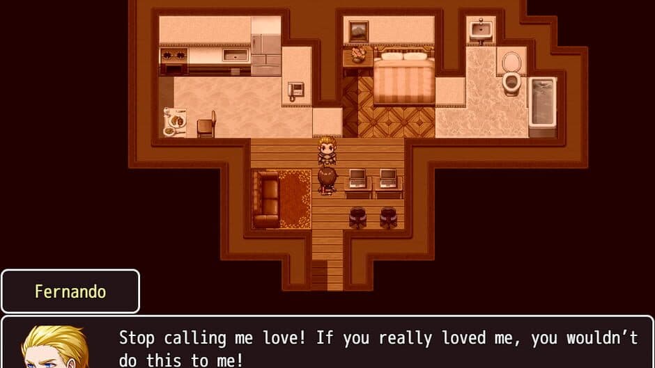 Скриншот 3 из Sick Love - An RPG Maker Novel