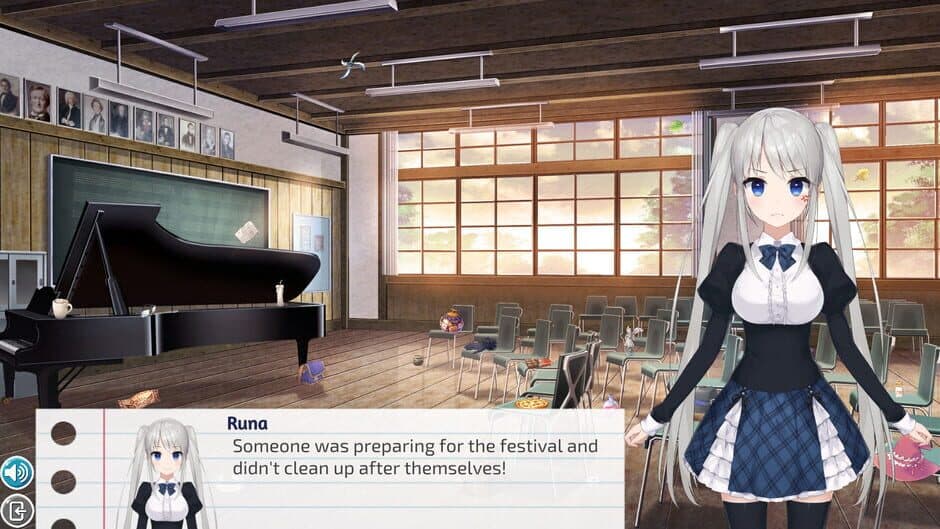 Скриншот 6 из Runa's School Story