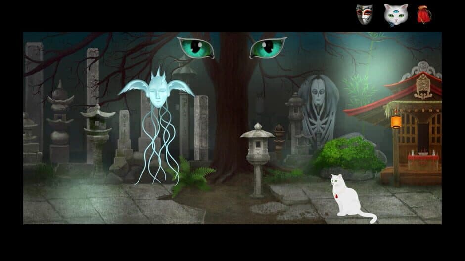 Скриншот 6 из Cat and Ghostly Road