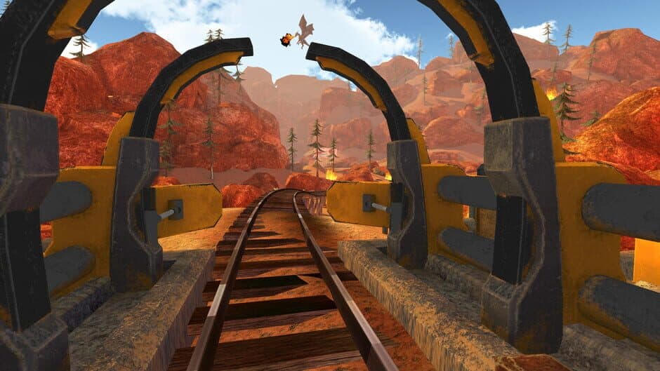 Скриншот 2 из Dragon Roller Coaster VR
