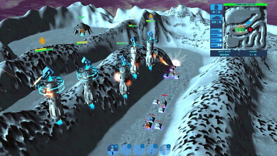 Скриншот 1 из Galactic Tower Defense