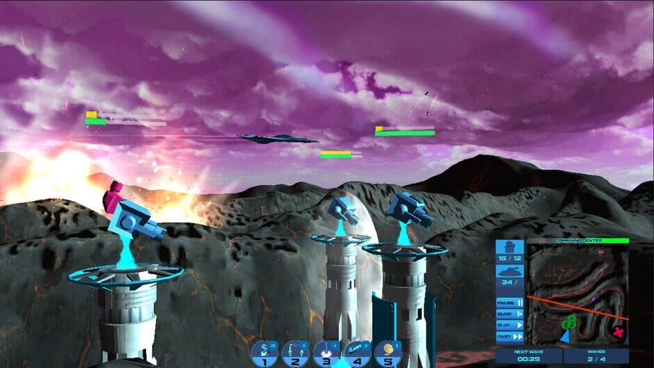 Скриншот 2 из Galactic Tower Defense