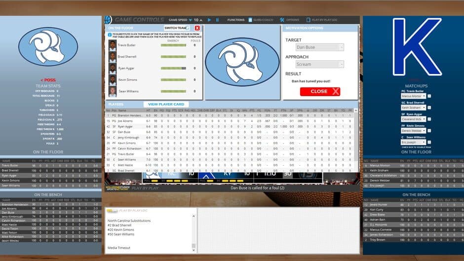 Скриншот 2 из Draft Day Sports: College Basketball 2019