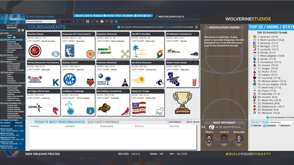 Скриншот 3 из Draft Day Sports: College Basketball 2019