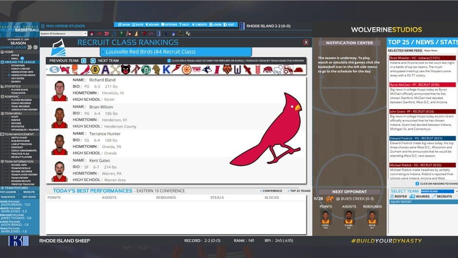 Скриншот 7 из Draft Day Sports: College Basketball 2019