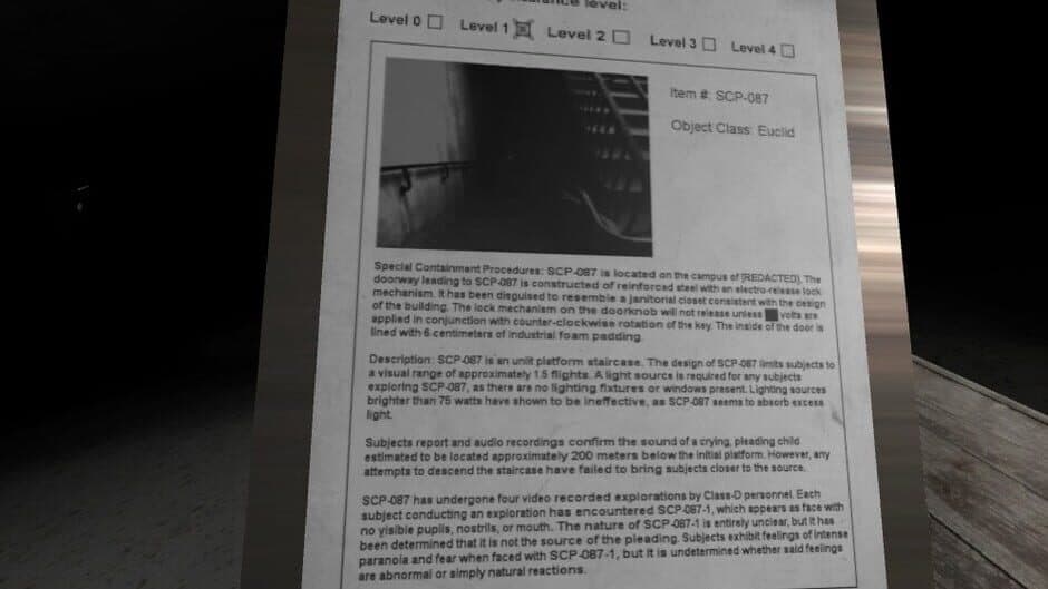 Скриншот 5 из VR Quest: SCP-087
