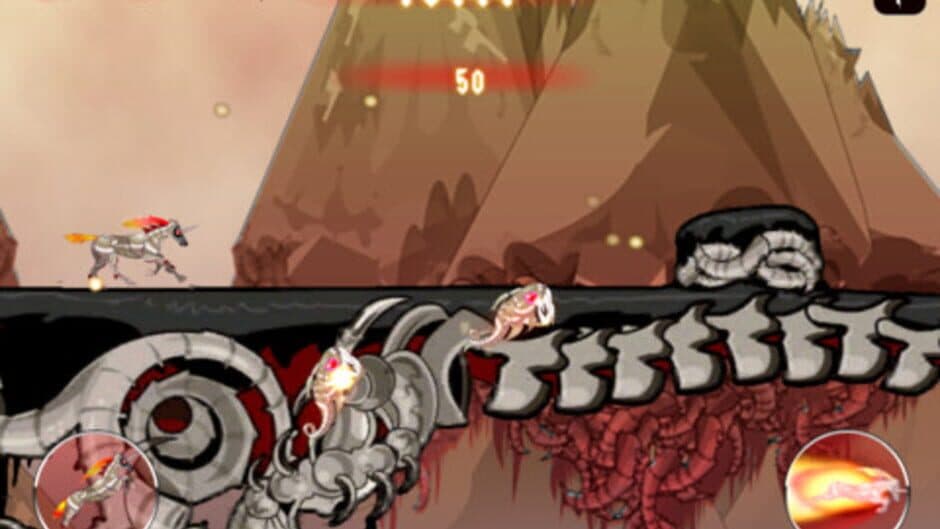 Скриншот 1 из Robot Unicorn Attack: Heavy Metal