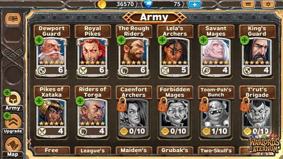 Скриншот 1 из Warlords of Aternum