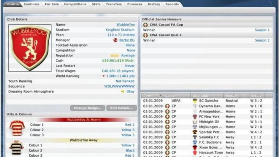 Скриншот 3 из Football Manager Live