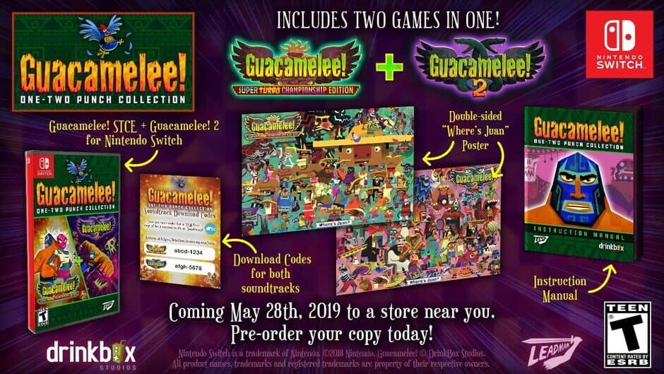Скриншот 1 из Guacamelee! One-Two Punch Collection