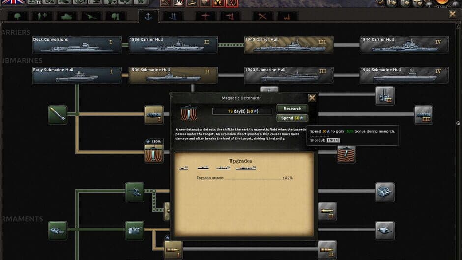 Скриншот 2 из Hearts of Iron IV: Man the Guns