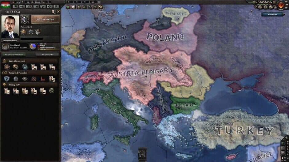 Скриншот 1 из Hearts of Iron IV: Death or Dishonor