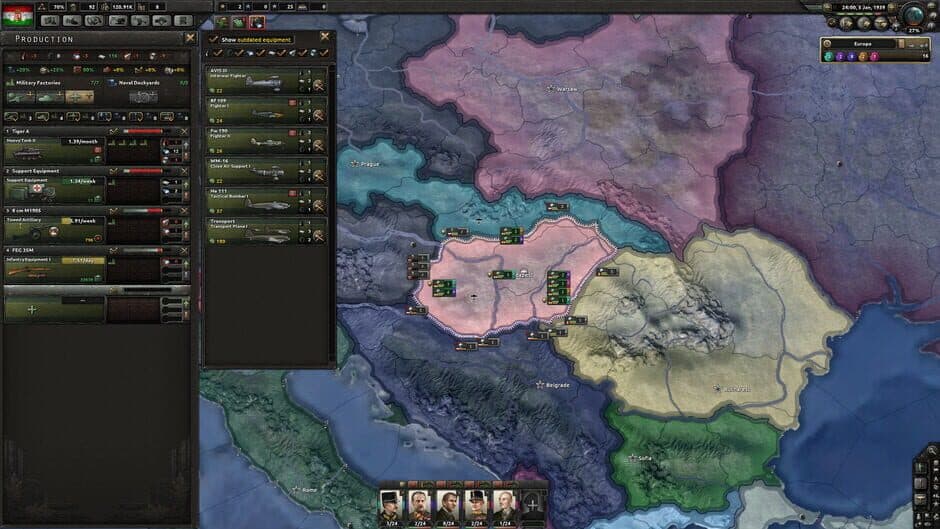 Скриншот 4 из Hearts of Iron IV: Death or Dishonor