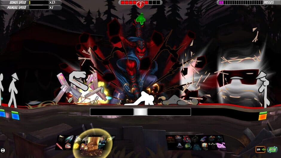 Скриншот 1 из One Finger Death Punch 2