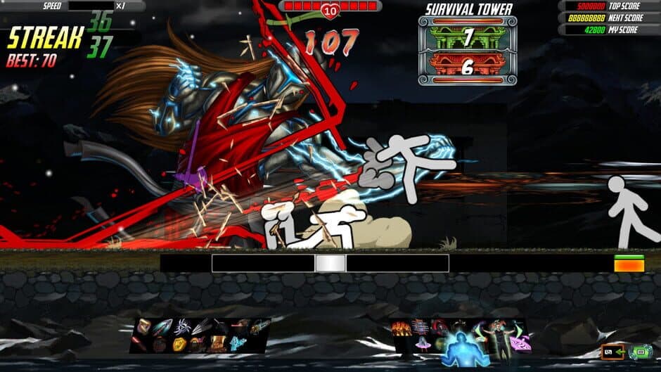 Скриншот 2 из One Finger Death Punch 2