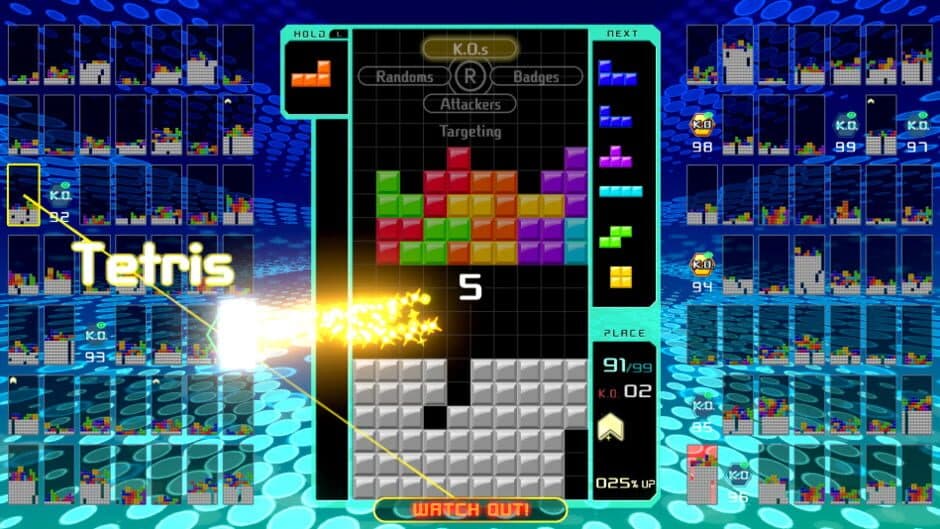Скриншот 2 из Tetris 99