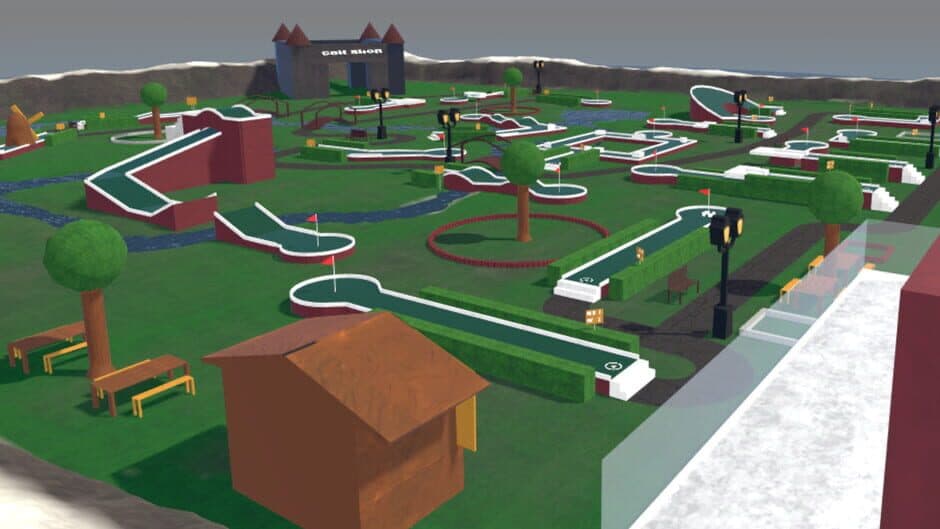 Скриншот 2 из MinigolfParkVR